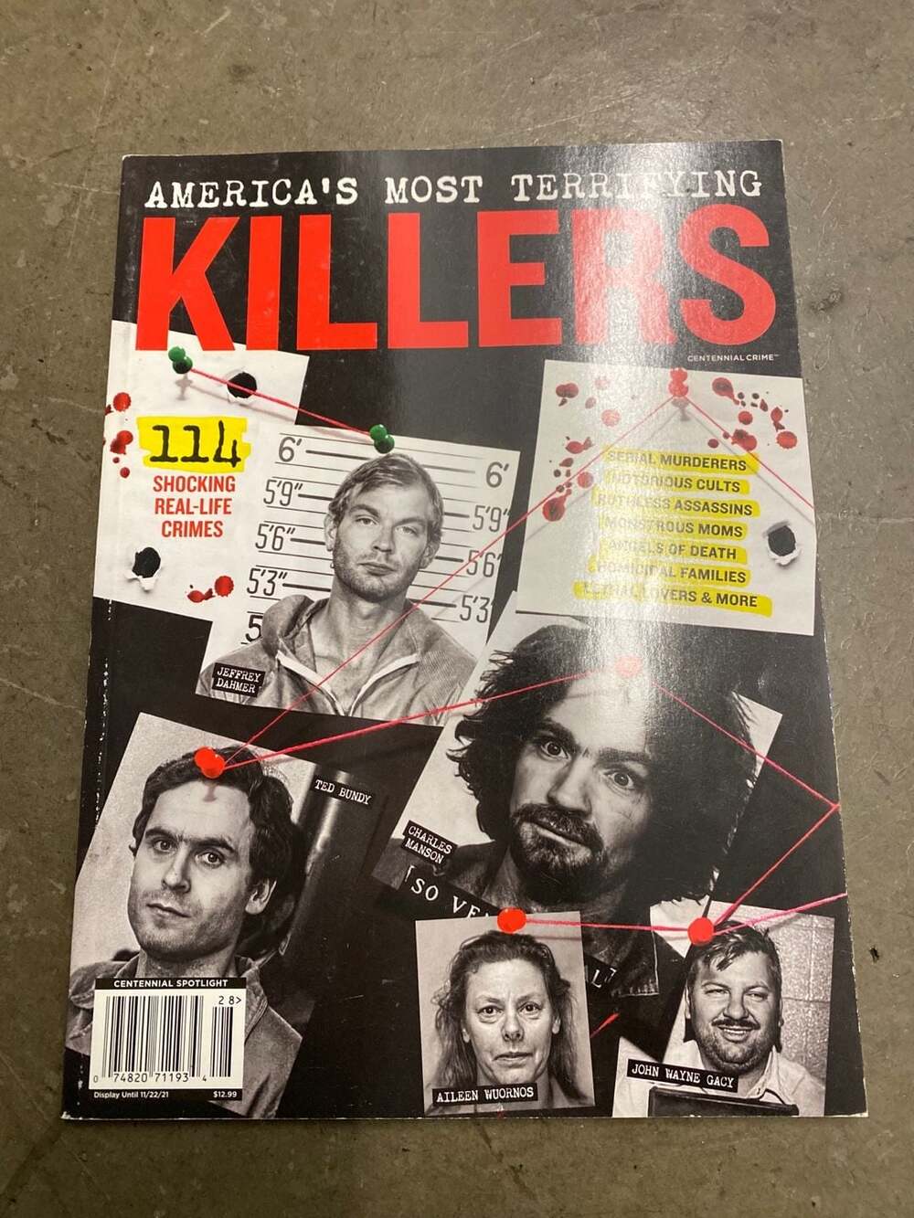 America's Most Terrifying Killers Magazine 114 Shocking Real-Life Crimes True Cr